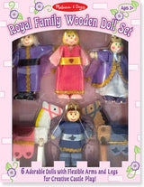 Royal Family Wooden Doll Set