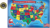 U.S.A. Map Floor (51 pc)