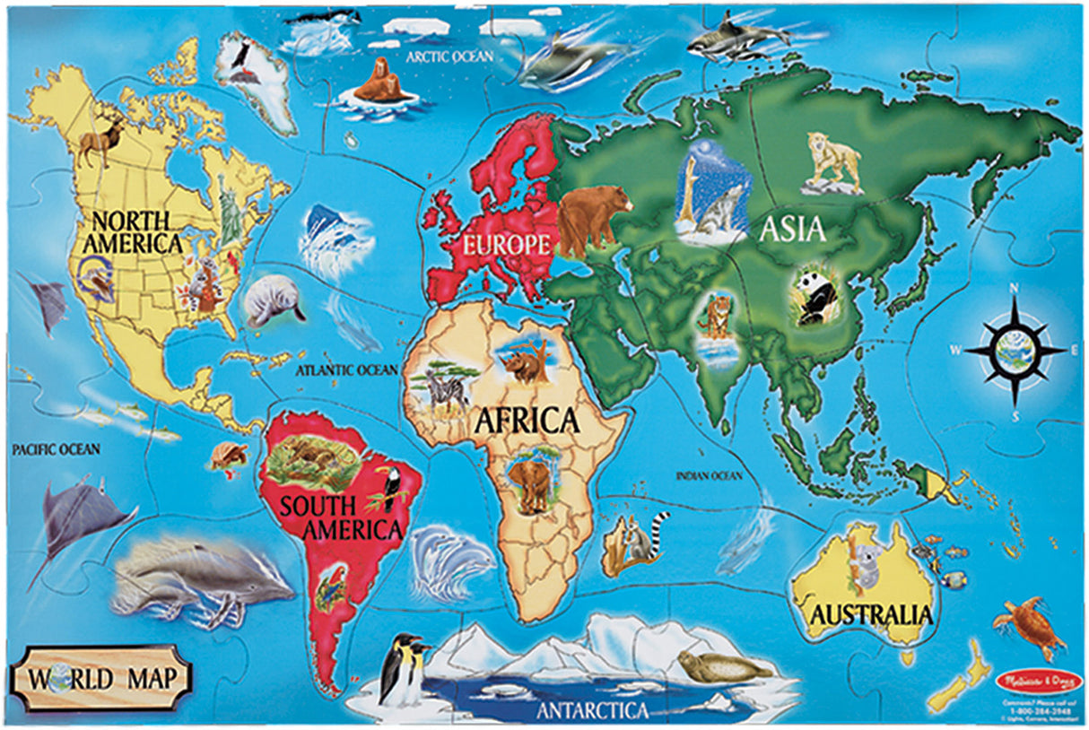 World Map (33pc)