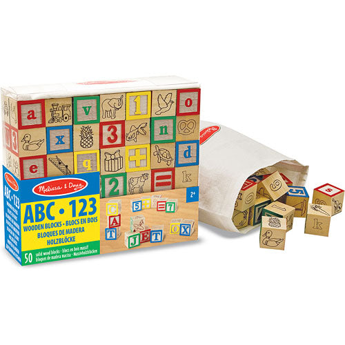Wooden Abc/123 Blocks (Lc)