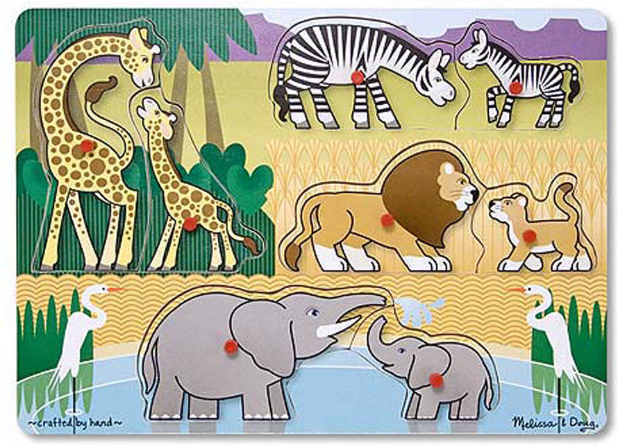 Safari Peg Puzzle