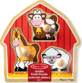 Barnyard Animals Jumbo Knob Puzzle