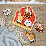 Barnyard Animals Jumbo Knob Puzzle