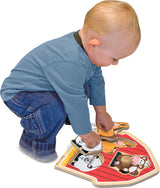 Barnyard Animals Jumbo Knob Puzzle