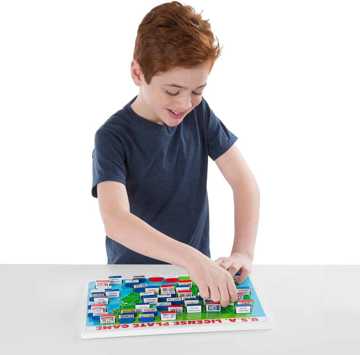 U.S.A. License Plate Game