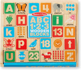 ABC 123 Wooden Blocks