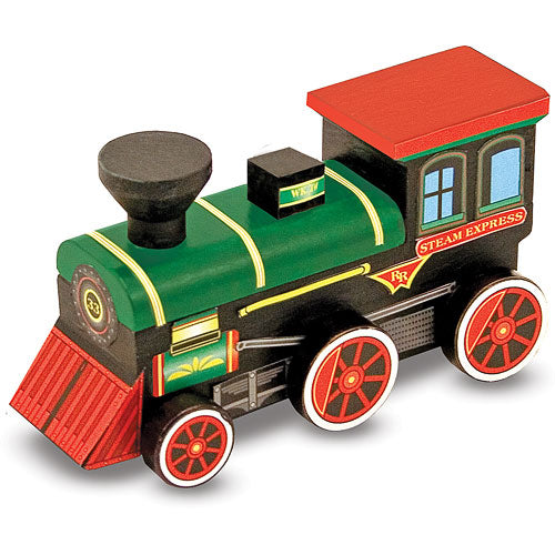 Decorate your own Wooden Train