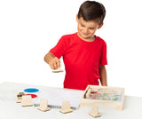 My First Wooden Stamp Set - Vehicles