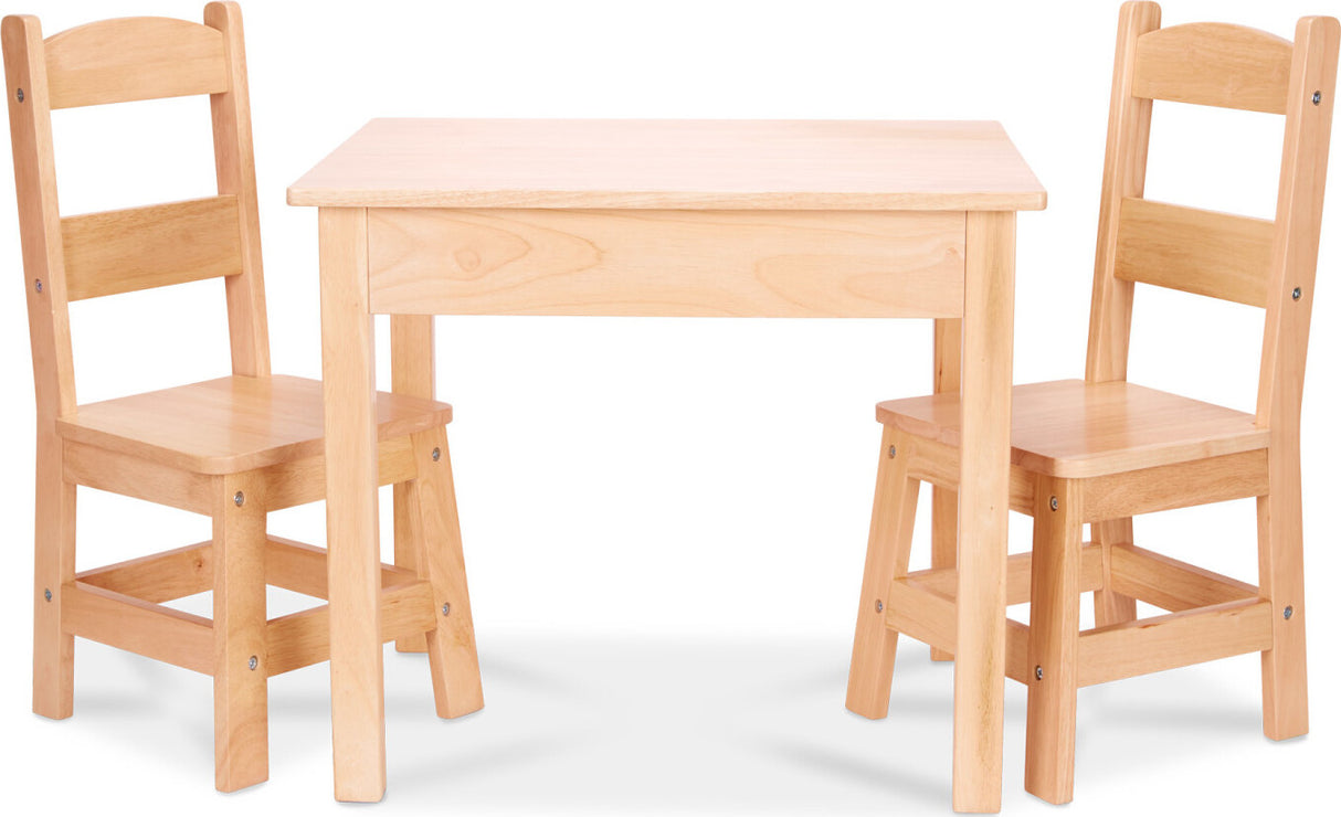Wooden Table & Chairs Set