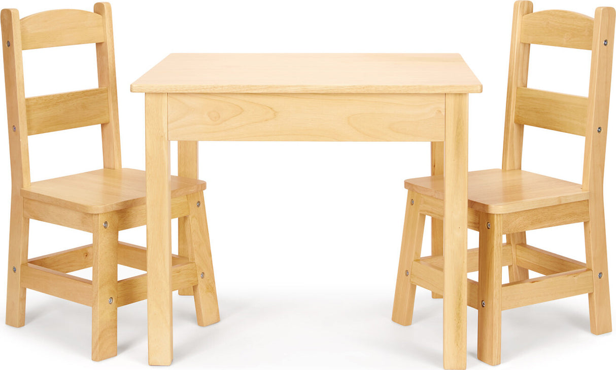 Wooden Table & Chairs Set