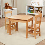 Wooden Table & Chairs Set