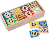 Numbers Wooden Puzzle cards