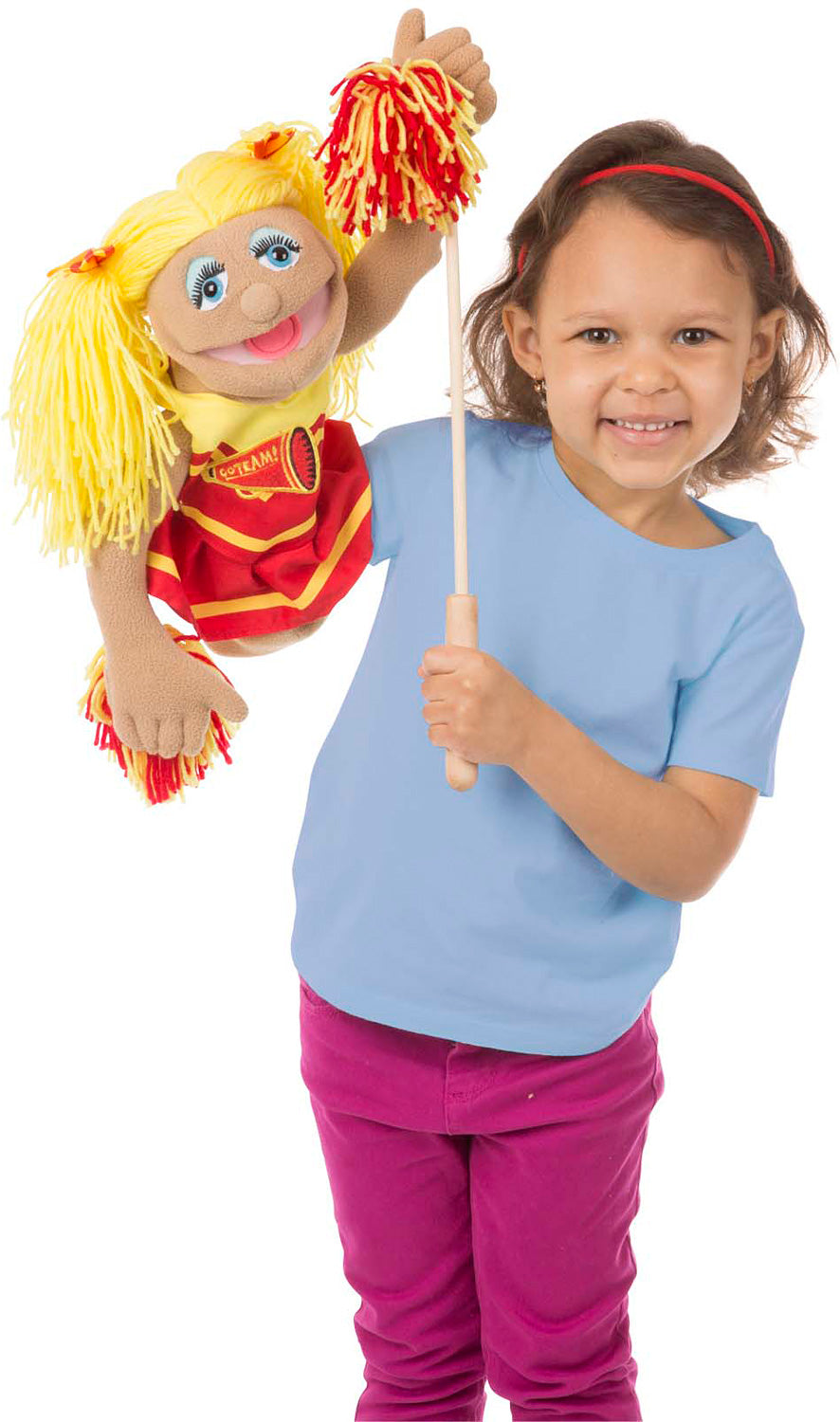 Cheerleader Puppet
