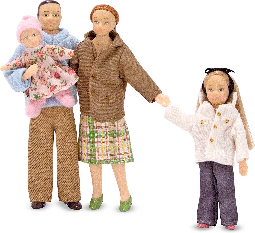 Victorian Doll Family