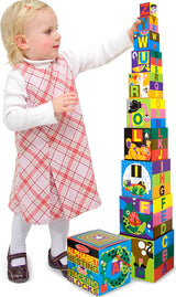 alphabet nesting and stacking blocks