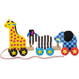 Pull-Along Zoo Animals