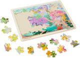 Mermaid Fantasea Wooden Jigsaw Puzzle 48 pc