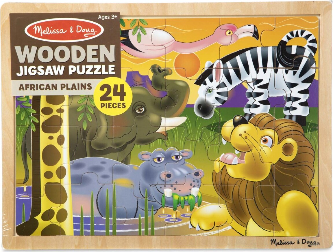 African Plains Jigsaw Puzzle 24 pc