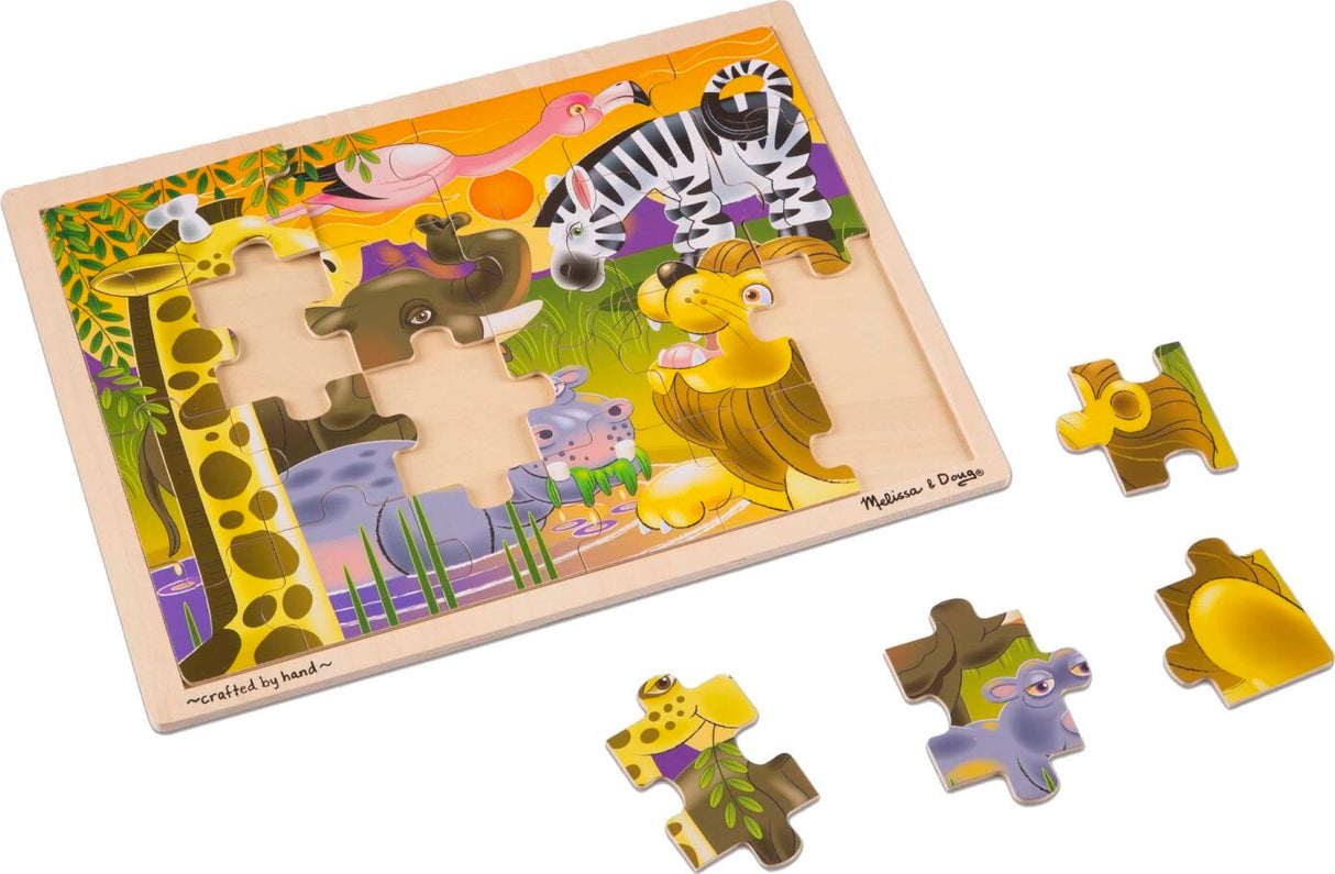 African Plains Jigsaw Puzzle 24 pc