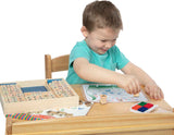 Deluxe Wooden Stamp Set - ABCs 123s