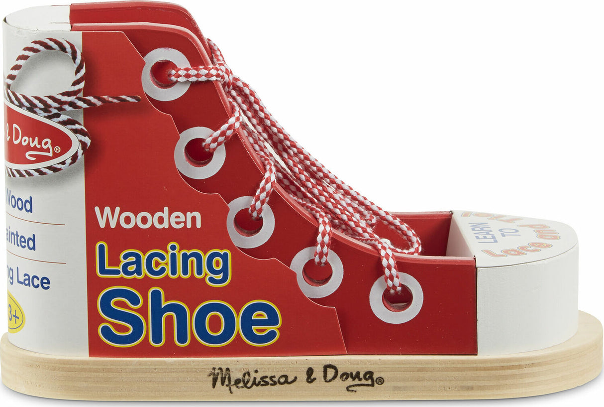 Lacing Shoe Wooden
