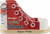Lacing Shoe Wooden