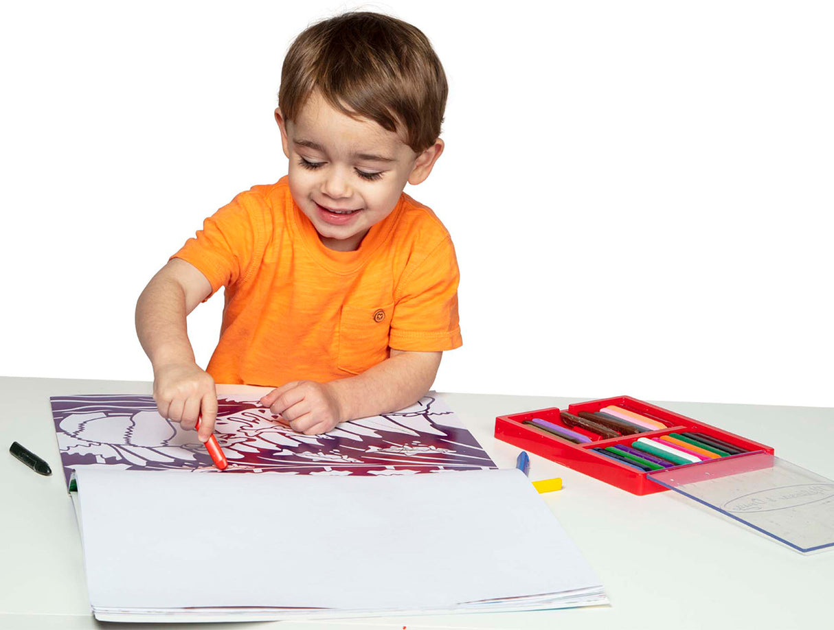 Foil Coloring Pad - Animals