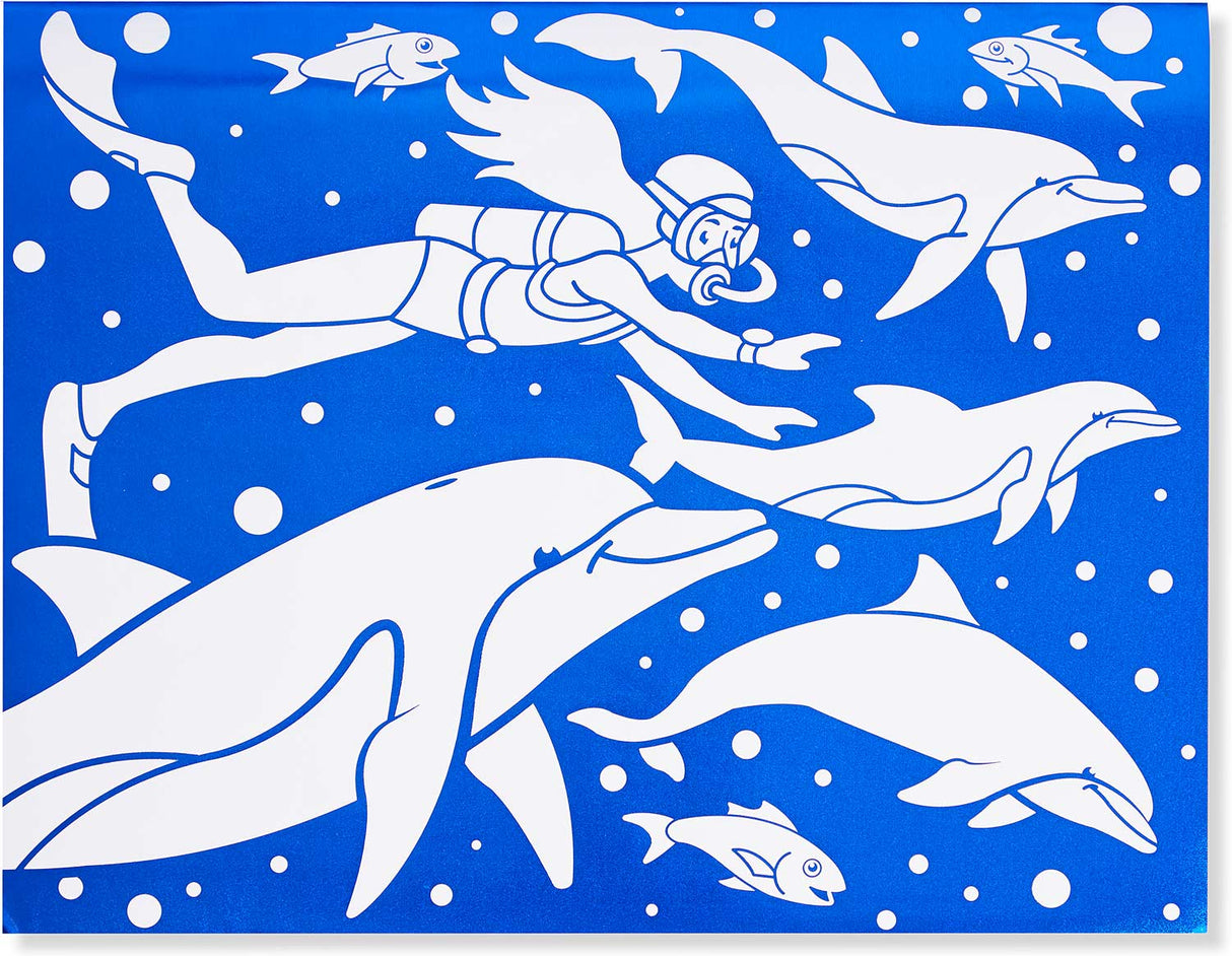 Foil Coloring Pad - Playtime Favorites