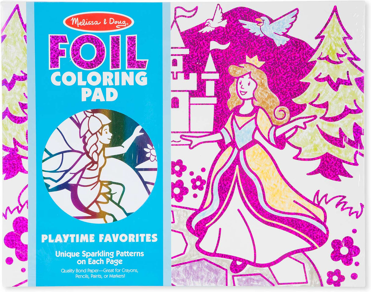 Foil Coloring Pad - Playtime Favorites