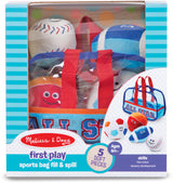 Sports Bag Fill and Spill