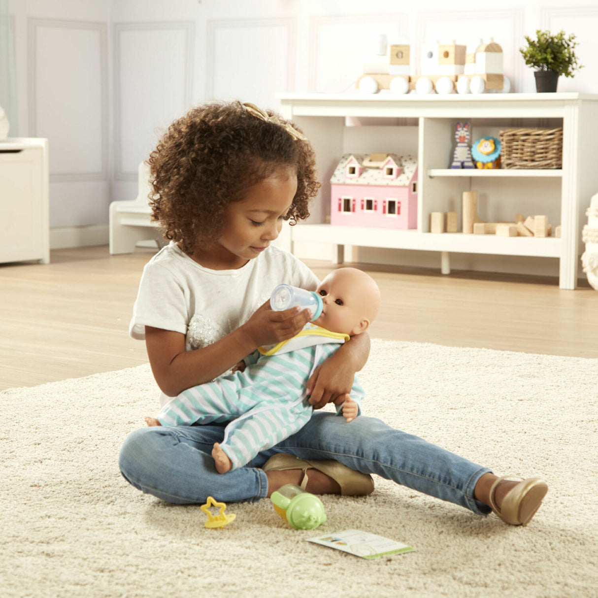 Mine to Love Bottle & Sippy Cup Play Set