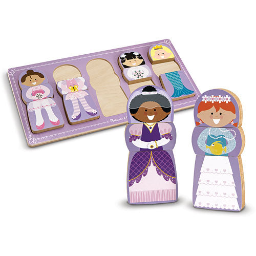 Mix Match Stack Chunky Puzzle Dress Up