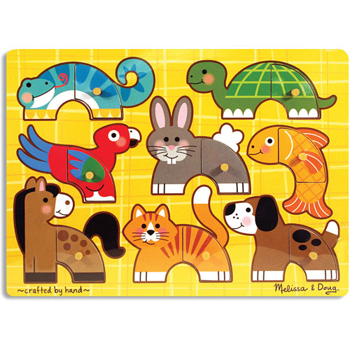 Peg Puzzle Animals