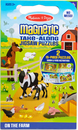 Take Along Magnetic Jigsaw Puzzles - On the Farm