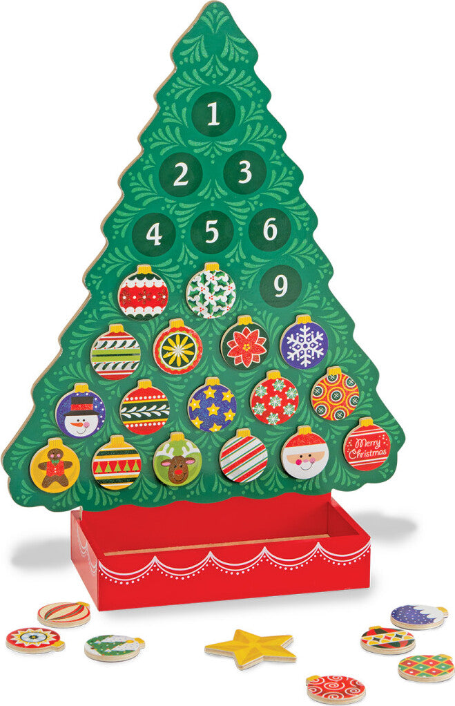 Countdown to Christmas - Wooden Advent Calendar