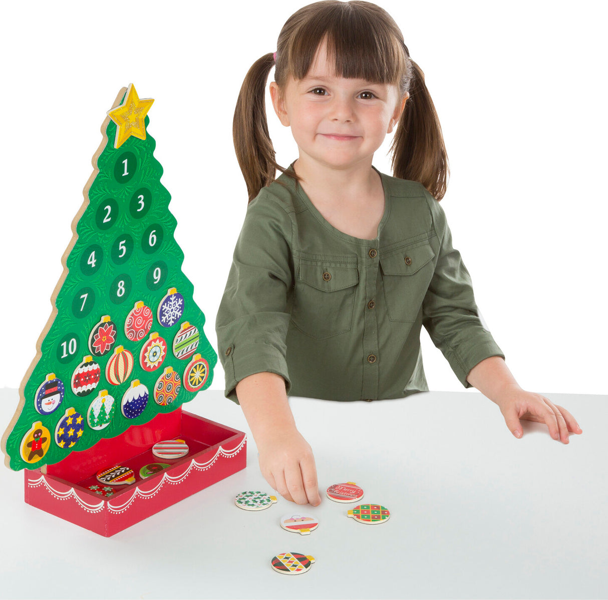 Countdown to Christmas - Wooden Advent Calendar