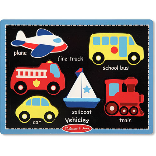 First Chunky Vehicles Puzzle