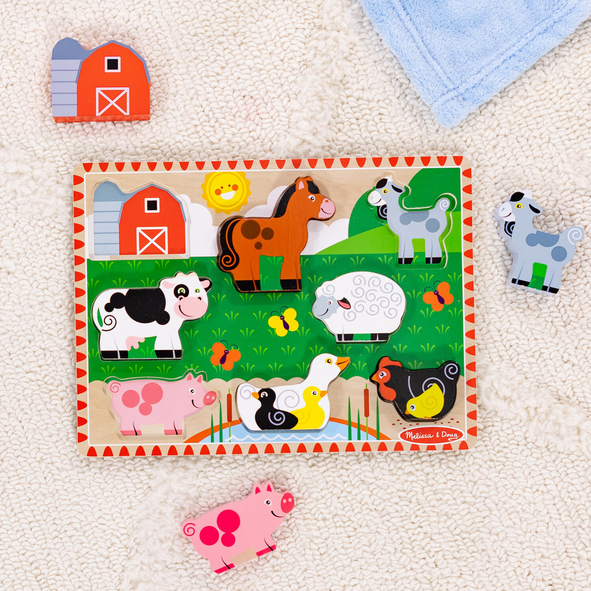 Chunky Puzzle Farm Animal