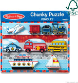 Vehicles Chunky Puzzle