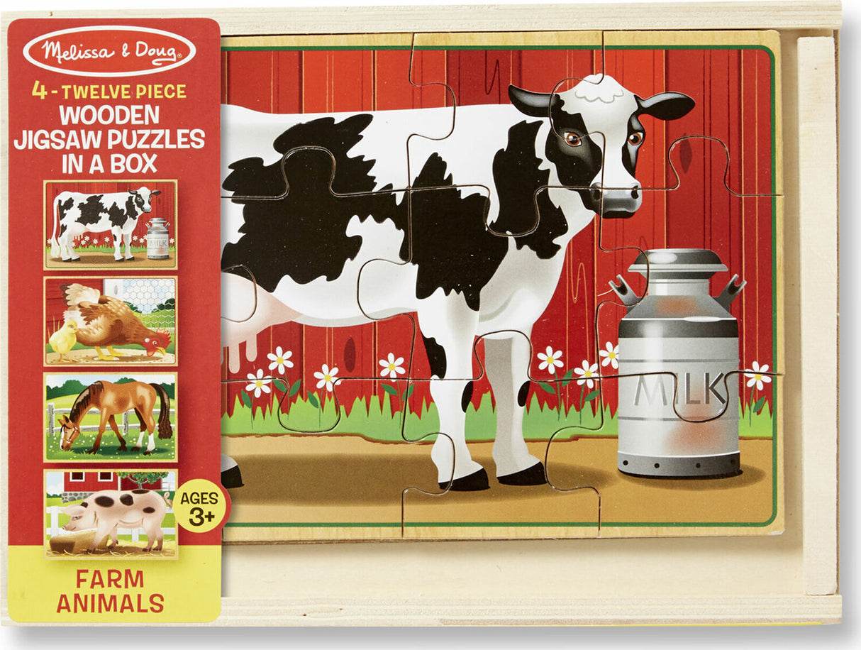 Farm Puzzle in a box