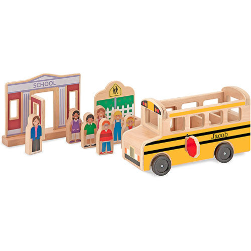 Whittle World School Bus Set