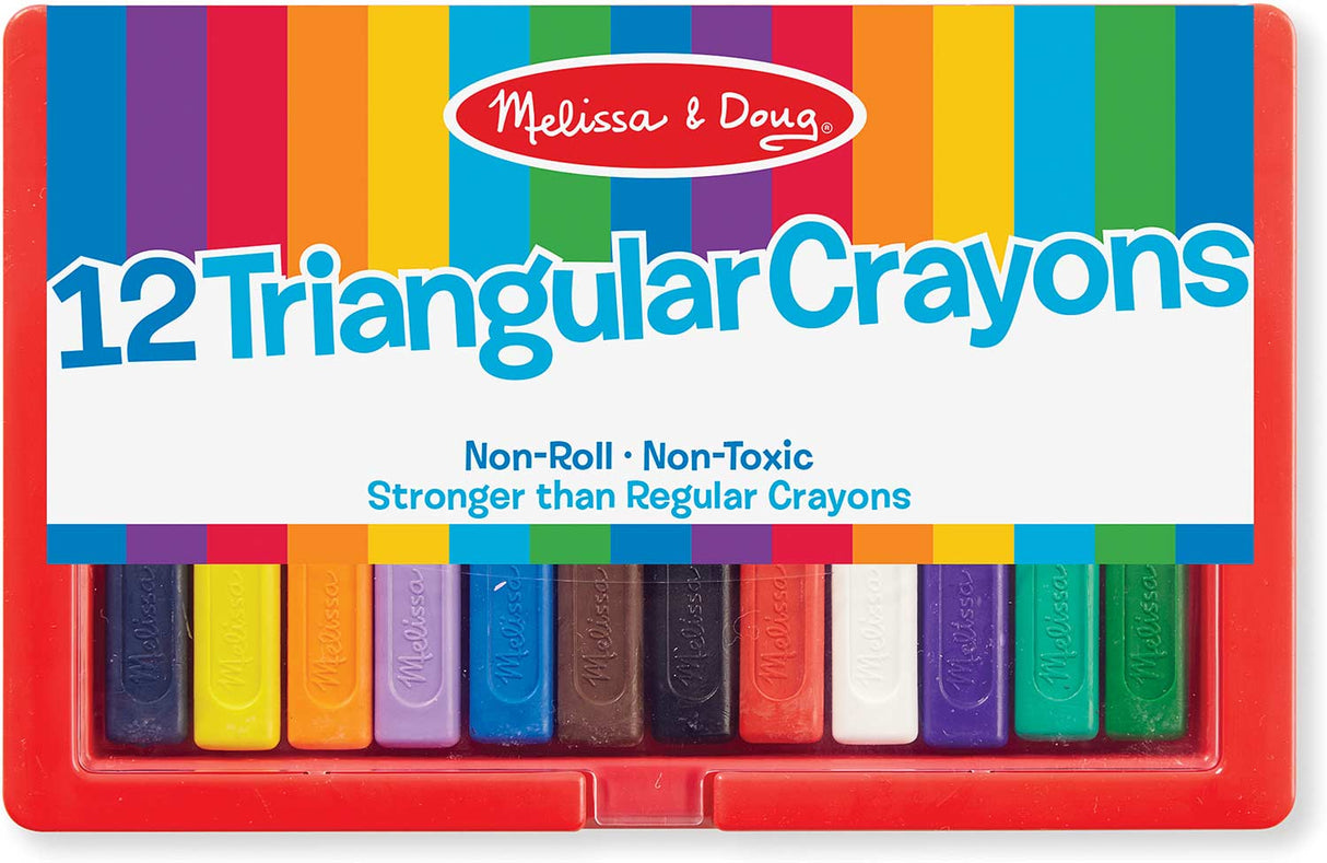 Triangular Crayon Set 12 pieces