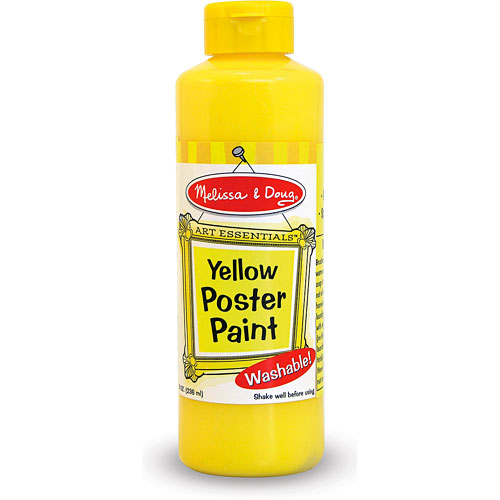 Yellow Poster Paint 8 oz
