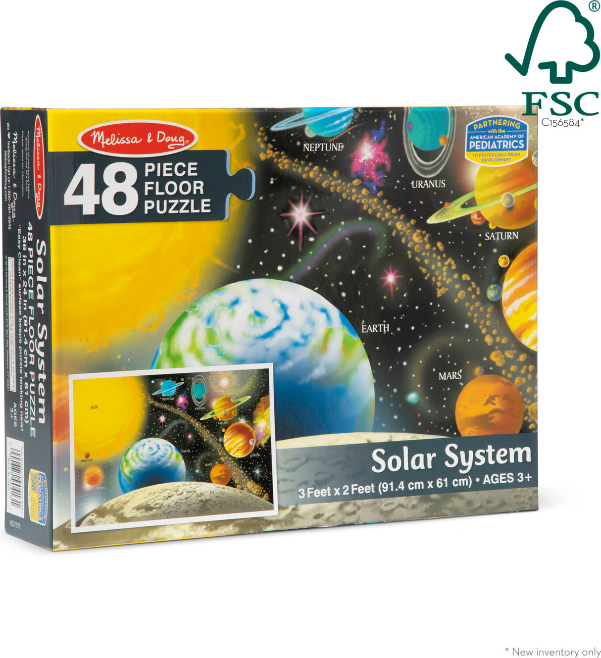 Floor Puzzle Solar System