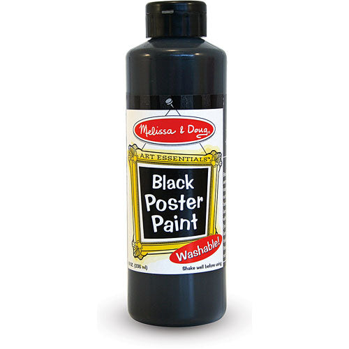 Black Poster Paint