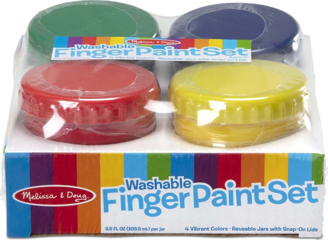 Finger Paint Set (4 colors)