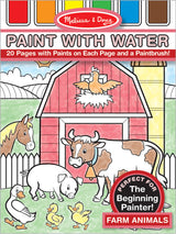 Paint with Water Farm Animals
