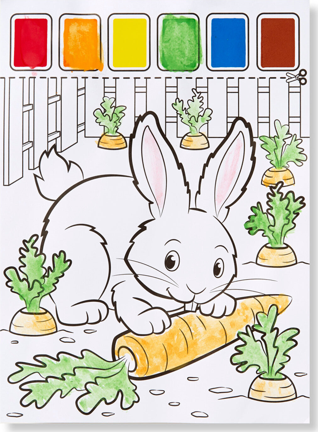 Paint with Water Farm Animals