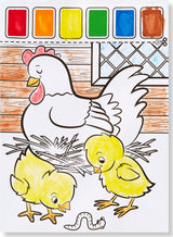 Paint with Water Farm Animals