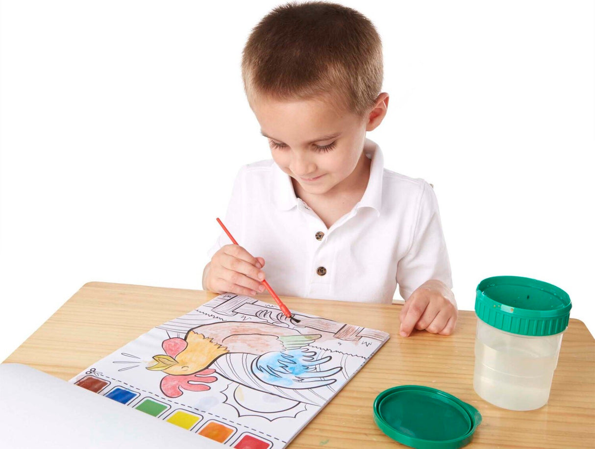 Paint with Water Farm Animals
